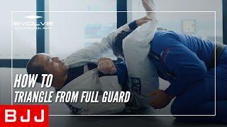 BJJ | How To Triangle From The Full Guard