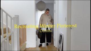 Recreating Winter Pinterest Outfits on My Midsize Body (UK size 12/14 - curvy girl styling tips)