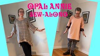 This week we’re starting a month-long sew-along featuring patterns from Opal Annie!