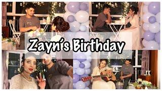 MY HUSBAND GOT EMOTIONAL ON HIS BIRTHDAY | HIS BIRTHDAY WITH FULL OF SURPRISES | ZAYN'S BIRTHDAY