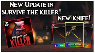 New Update In Survive The Killer // 13 New Items // Roblox