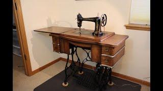 Light Restoration of My STANDARD Treadle Sewing Machine Made 1899 to 1904 just needing a little TLC