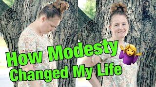 How Modest Living Changed My Life FOREVER!  (My Modesty Story)