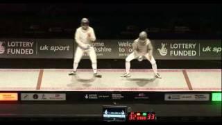 2011 Euro Champs womens sabre: Team Italy takes gold