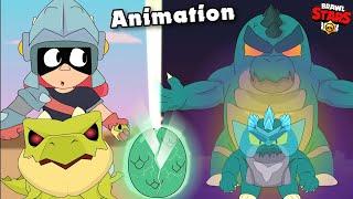Brawl Stars Animation Godzilla Buzz vs Draco