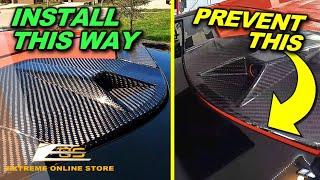 Corvette C8 OEM Carbon Fiber Decklid Cover Installation Extreme Online Store ft. @NuHorizonC8