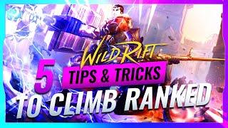 5 Tips & Tricks to Climb Ranks Fast in Wild Rift