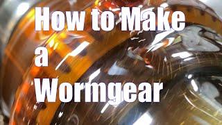 How to Make a Worm Gear (Hobbing Process)