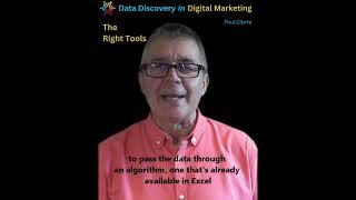 Data discovery in Digital Marketing - short video about the tools you need