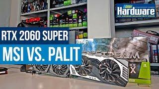 Geforce RTX 2060 Super | Custom Designs von MSI und Palit | Overclocking