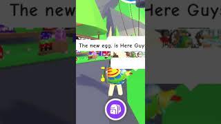 The new Egg is Here #Shorts #Roblox