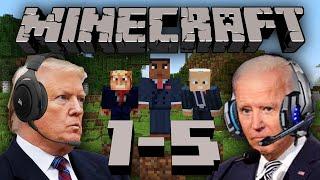 US Presidents Play Minecraft 1-5