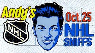 NHL Sniffs, Picks & Pirate Parlays Today 10/25/24 | Best NHL Bets w/Andy Francess