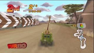 Madagascar Kartz (PS3) 150cc race: Watering Hole