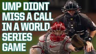 Umpire calls a perfect game in the World Series, a breakdown