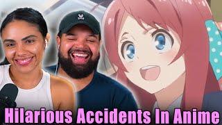 STRUCKBYBELZ REACTS TO HILARIOUS ACCIDENTS IN ANIME