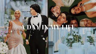 A day in my life | SIMS 4 VLOG: Wedding day, Bride getting ready, Family and more!