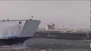 Harlingen haven Storm 6 dec 2013