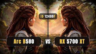 Intel Arc B580 vs RX 5700 XT - Test in 10 Games