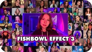 ASMR~Fishbowl Effect Inaudible Whispering Mouth Sounds with Friends Pt.3 