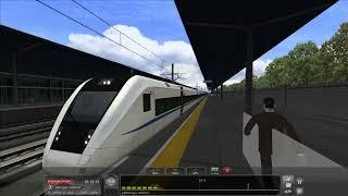 08. Wusheng to Suining Express - Southwest China High Speed - CRH1A - Train Simulator Classic