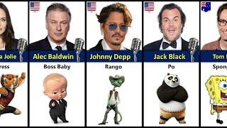 Celebrities Who Have Voiced The Coolest Cartoon Characters - With Sound 