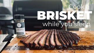 Traeger Pellet Grill Brisket Hack | Cook while you sleep