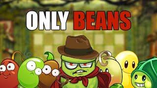 Can You Beat Plants Vs Zombies 2 With ONLY BEANS [Lost City]