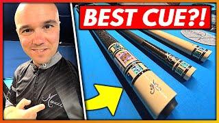 Is This The MOST BEAUTIFUL Pool Cue?! Meucci BMC Casino 3 REVIEW