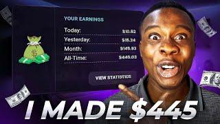 I Made $445 From This CPA Marketing Site - CPA Lead Review | Make Money Online In 2025