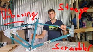 Stooge Scrambler Bikepacking / Adventure Bike Frame Unboxing 2024