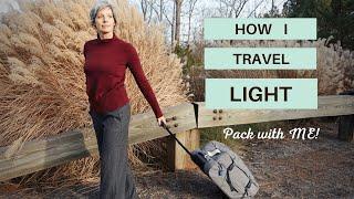 Minimalist Travel Packing Tips | How I Pack Light | Long Winter Trip 1 Carry On