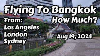 How Much To Fly To Bangkok?