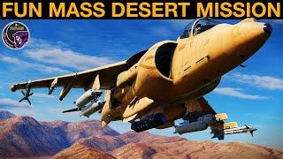 Killan Campaign: DAY 12 Super Fun Harrier Mission | DCS