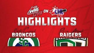 Swift Current Broncos at Prince Albert Raiders 11/01 | WHL Highlights 2024-25