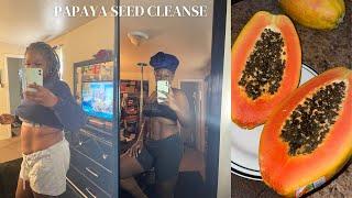 PAPAYA SEED CLEANSE | PARASITE CLEANSE | how I lost my belly fat in 3 days