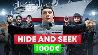 1000€ VERSTECKEN gegen Zuschauer AUF EINEM SCHIFF