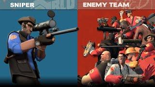 How To Fight Every Class In TF2 (As Sniper) (And Win!) (Parody)