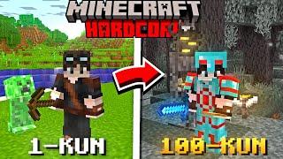 Men Minecraft HARDKORDA 100KUN yashadim! | Artifact 