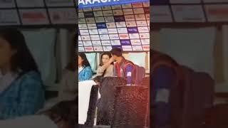 Sana javed cute moments with husband#shoaibmalik at #psl#viral#trending#youtubeshorts#psychology