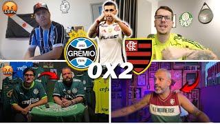 REAÇÕES DOS RIVAIS SECANDO O MENGÃO- GRÊMIO 0X2 FLAMENGO- BRASILEIRÃO 2025- VAMOS RIR KKKK