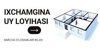 Qishloq sharoitiga mos uy loyihasi/3D uy loyihasi/3D house plan/3D проект дома