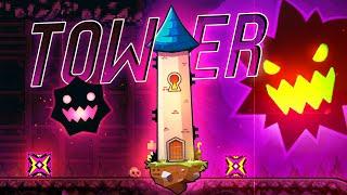Geometry Dash 2.2 The Tower All Levels 100% [All Coins]