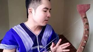 Karen Traditional song with Harp by Saw Shar