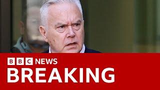 Huw Edwards given six-month suspended jail sentence for indecent images of children | BBC News