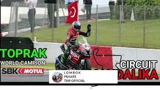 pertamina mandalika international sirkuit pecahkan record juara dunia wsbk