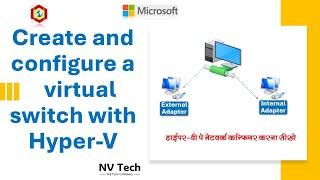 Create and configure a virtual Network switch with Hyper-V II External & Internal Network Adapter II