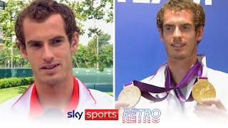 Andy Murray after winning two medals at London 2012