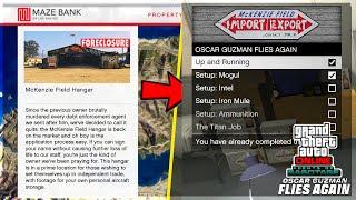 GTA 5 ONLINE- HOW TO GET STARTED WITH NEW OSCAR GUZEMEN MISSIONS (NEW MISSIONS AND HANGER BUISNESS)