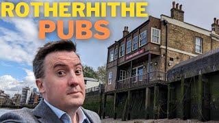 Rotherhithe Pubs: The Mayflower, The Angel + a more historic riverside pubs of London's docklands